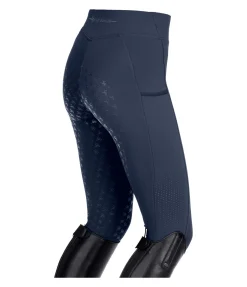Felix Bühler Legging d'équitation à fond intégral grip enfant Laser Cut navy Outlet