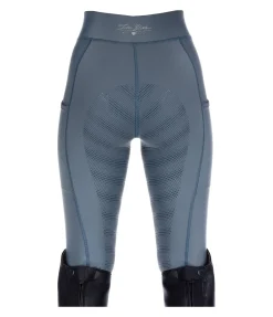 Felix Bühler Legging d'équitation à fond intégral grip enfant Abigail II bleu fumée Discount