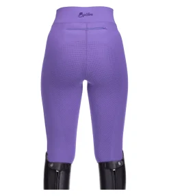 Equilibre Legging d'équitation à fond intégral grip enfant Jona améthyste lumineuse Sale