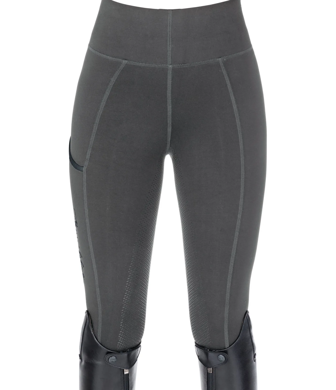 Equilibre Legging d'équitation à fond intégral grip Isabelle carbone Hot