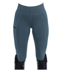 Equilibre Legging d'équitation à fond intégral grip Nahla bleu dauphin Hot