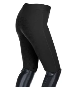 Equilibre Legging d'équitation à fond intégral grip enfant Bea noir Discount