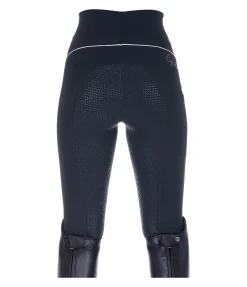 Equilibre Legging d'équitation à fond intégral grip enfant Elija X navy Outlet