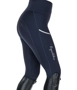 Equilibre Legging d'équitation à fond intégral grip Isabelle navy Online