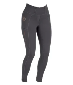 Felix Bühler Legging d'équitation à fond intégral grip Feline carbone Hot
