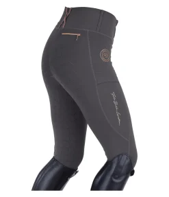 Felix Bühler Legging d'équitation à fond intégral grip Feline carbone Hot