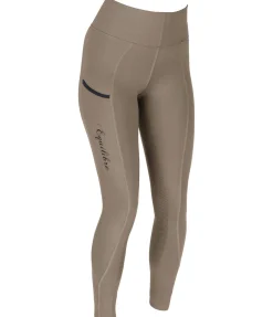 Equilibre Legging d'équitation à fond intégral grip Isabelle noisette Outlet