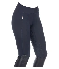 Felix Bühler Legging d'équitation à fond intégral grip enfant Life Cycle Finnja navy New