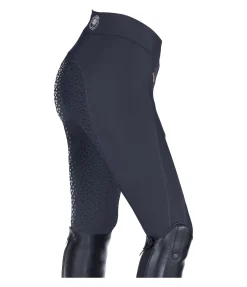 Felix Bühler Legging d'équitation à fond intégral grip enfant Life Cycle Finnja navy New