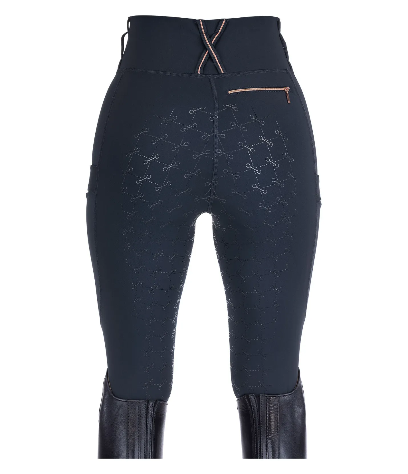 Felix Bühler Legging d'équitation à fond intégral grip Feline navy Online