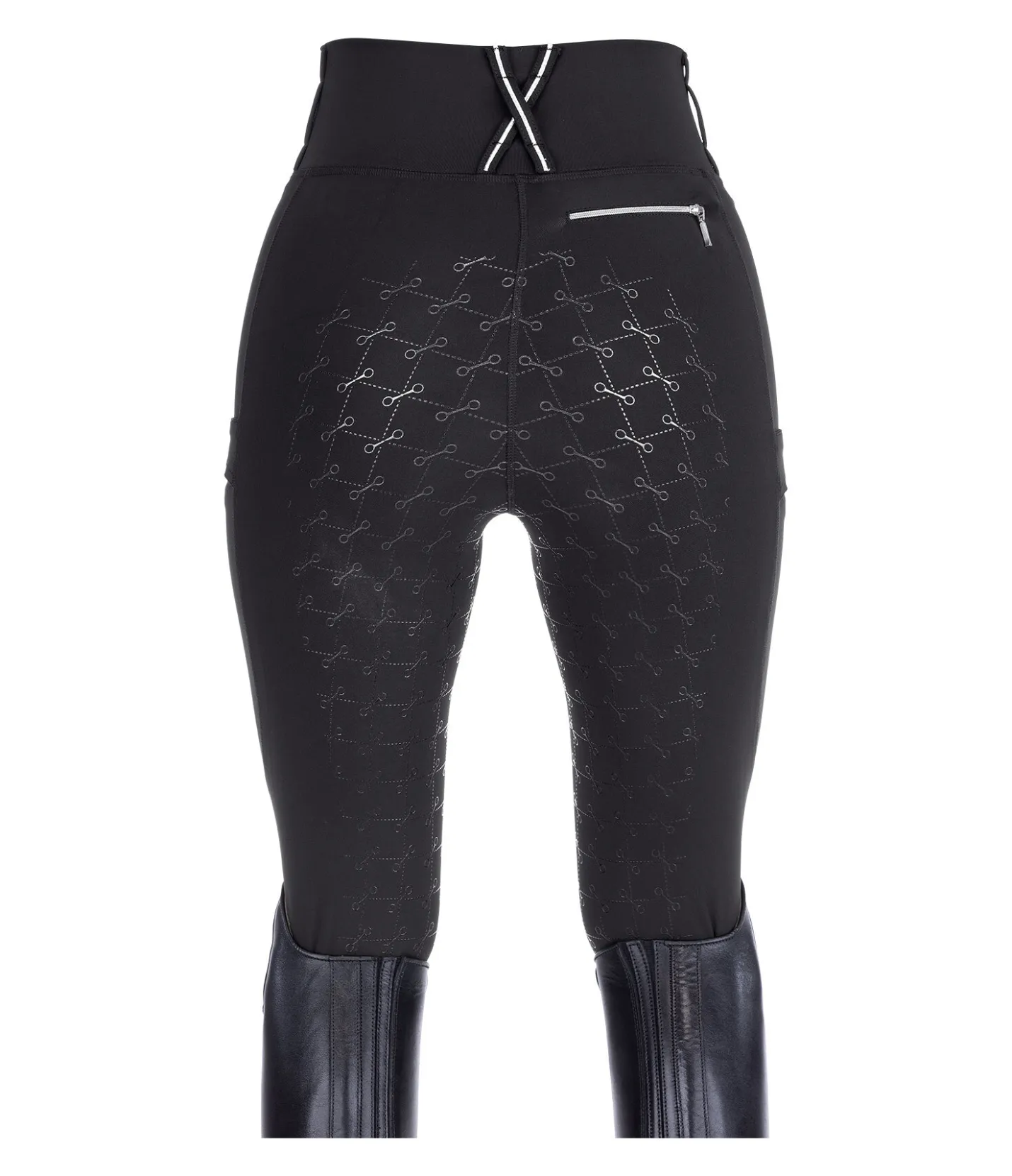 Felix Bühler Legging d'équitation à fond intégral grip Feline noir Best