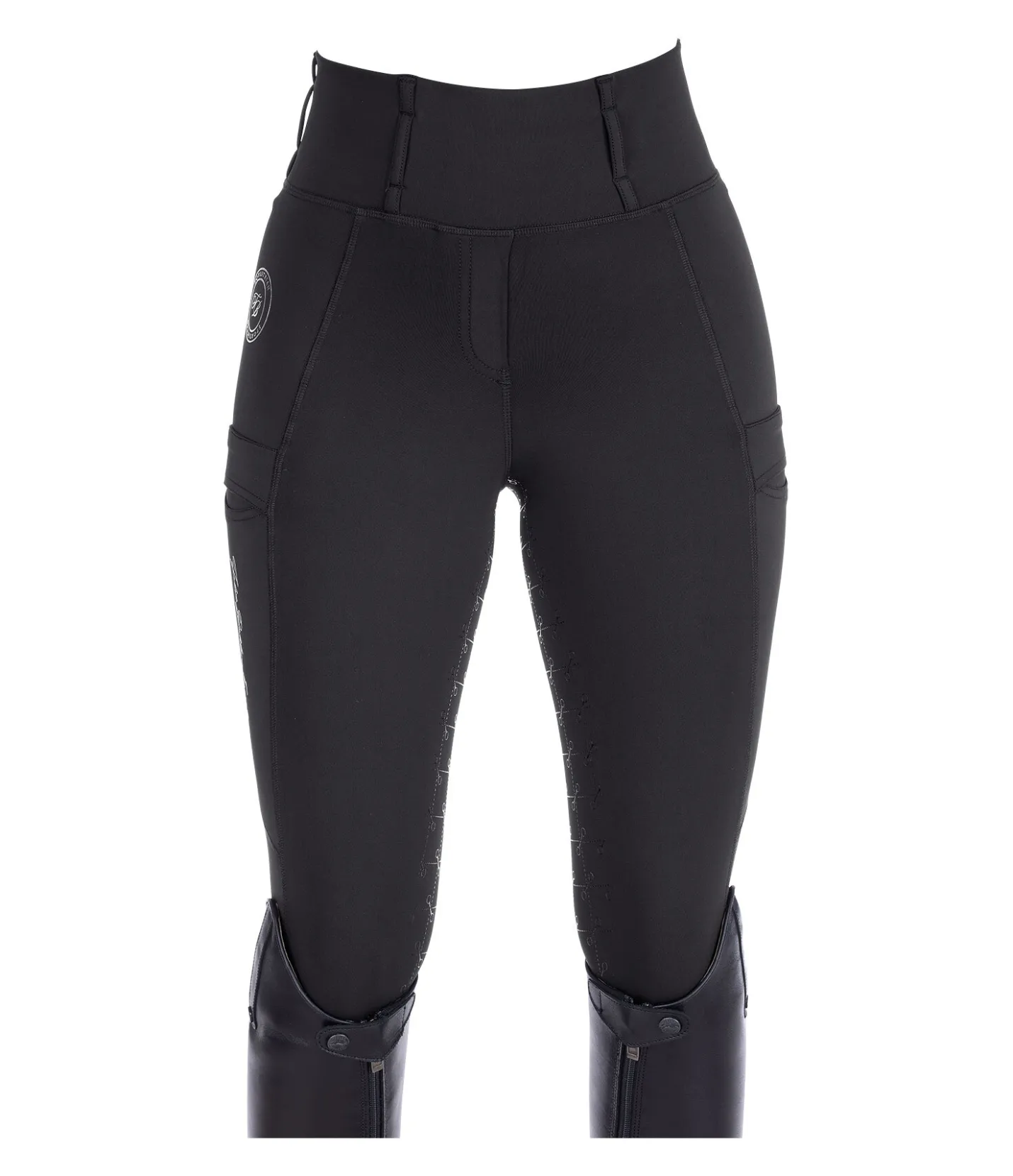 Felix Bühler Legging d'équitation à fond intégral grip Feline noir Best