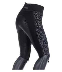 STEEDS Legging d'équitation à grip intégral Holographic noir Clearance