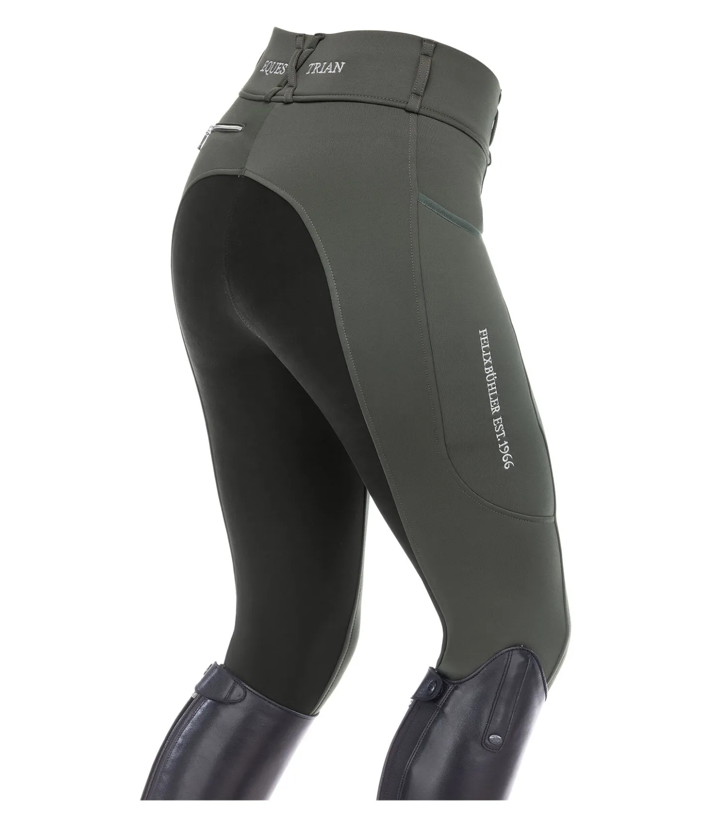 Felix Bühler Legging d'équitation d'hiver Noelle Life Cycle CTS forêt New