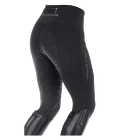 Felix Bühler Legging d'équitation d'hiver avec grip Mabelle noir Hot