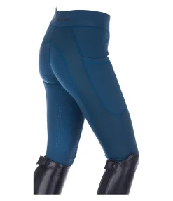 Equilibre Legging d'équitation d'été à fond intégral grip enfant Sunny pétrole Outlet
