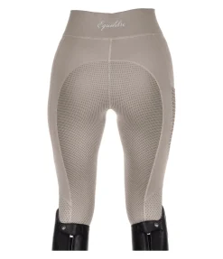 Equilibre Legging d'équitation d'été à fond intégral grip Amanda taupe Outlet