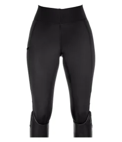 Equilibre Legging d'équitation d'été à fond intégral grip Amanda noir