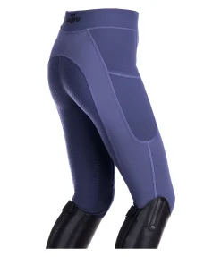 Equilibre Legging d'équitation d'été à fond intégral grip enfant Sunny améthyste Sale