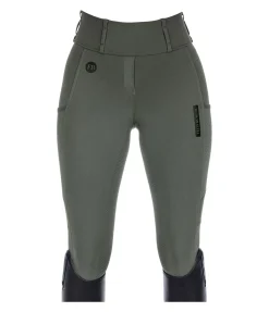 Felix Bühler Legging d'équitation d'été à fond intégral grip Marina-Mesh forêt Outlet