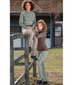 Felix Bühler Legging d'équitation jodhpur à fond intégral grip Theresa vert pastel