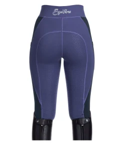 Equilibre Legging d'équitation mesh enfant Jascha améthyste Hot