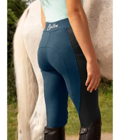 Equilibre Legging d'équitation mesh enfant Jascha noir Best