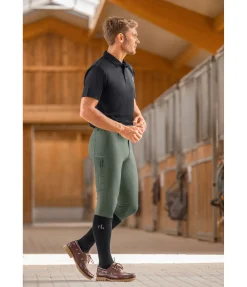Felix Bühler Legging d'équitation Performance à fond intégral grip homme Frisco forêt Outlet