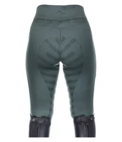 Felix Bühler Legging d'équitation taille haute thermique à fond intégral grip enfant Lima sombre océan Online