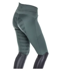 Felix Bühler Legging d'équitation taille haute thermique à fond intégral grip enfant Lima sombre océan Online
