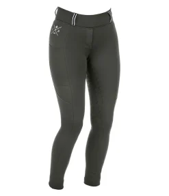Felix Bühler Legging d'équitation thermique avec fond intégral grip Juliette forêt Outlet