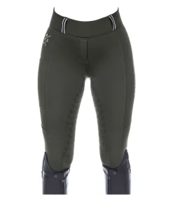 Felix Bühler Legging d'équitation thermique avec fond intégral grip Juliette forêt Outlet