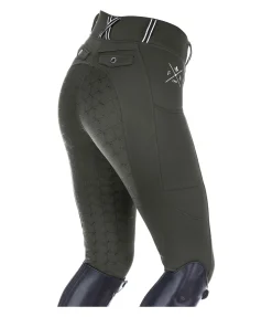 Felix Bühler Legging d'équitation thermique avec fond intégral grip Juliette forêt Outlet