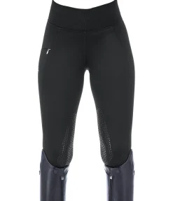 Equilibre Legging d'équitation thermique à basanes grip Valerie noir Best
