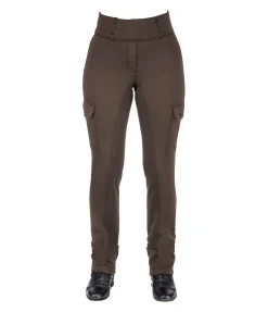 Felix Bühler Legging d'équitation thermique à fond intégral grip Mathilda chocolat noir Best