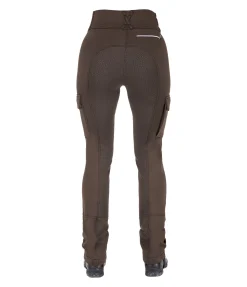 Felix Bühler Legging d'équitation thermique à fond intégral grip Mathilda chocolat noir Best