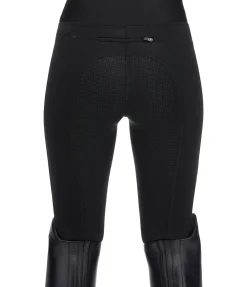 Equilibre Legging d'équitation thermique à fond intégral grip enfant Elina noir Sale