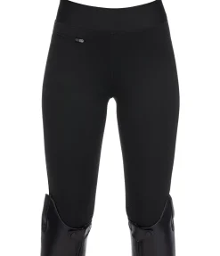 Equilibre Legging d'équitation thermique à fond intégral grip enfant Elina noir Sale