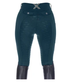 Felix Bühler Legging d'équitation thermique avec fond intégral grip Juliette pétrole Discount