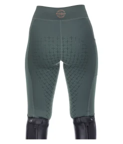 Felix Bühler Legging d'équitation thermique à fond intégral enfant Lene II sombre océan Clearance