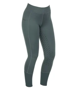 Felix Bühler Legging d'équitation thermique à fond intégral enfant Lene II sombre océan Clearance