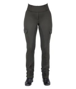 Felix Bühler Legging d'équitation thermique à fond intégral grip Mathilda vert sapin Best