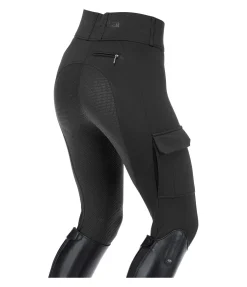 Felix Bühler Legging d'équitation thermique à fond intégral grip Amber noir Discount
