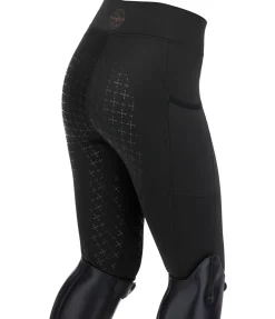 Felix Bühler Legging d'équitation thermique à fond intégral enfant Lene II noir Online