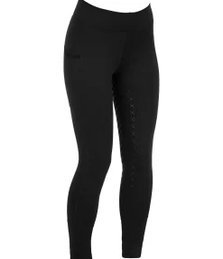 Felix Bühler Legging d'équitation thermique à fond intégral enfant Lene II noir Online