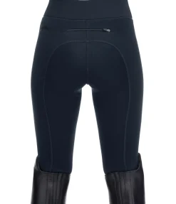 Equilibre Legging d'équitation thermique à basanes Grip enfant Elia marine Discount