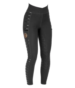 Felix Bühler Legging d'équitation thermique à fond intégral grip enfant noir Outlet