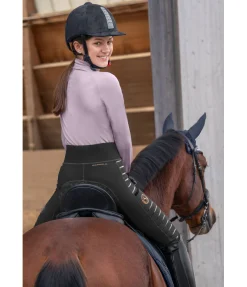Felix Bühler Legging d'équitation thermique à fond intégral grip enfant noir Outlet