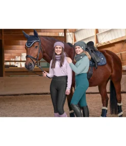 Felix Bühler Legging d'équitation thermique à fond intégral grip enfant noir Outlet