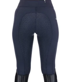 Equilibre Legging d'équitation thermique à fond intégral grip Kristen navy Online